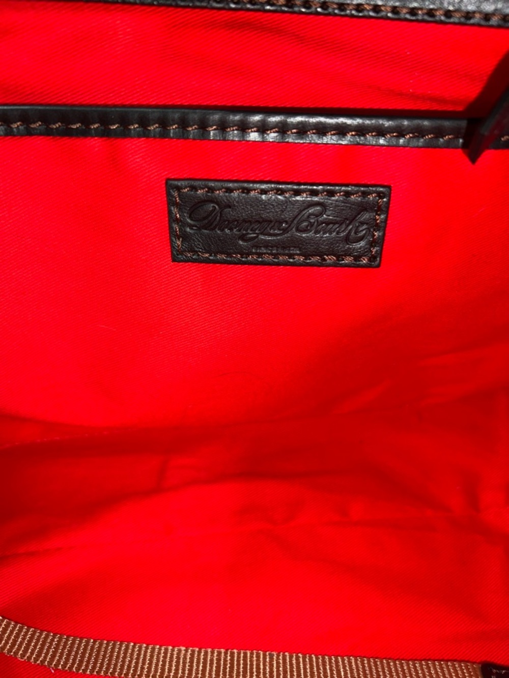 Dooney & Bourke Black Florentine Satchel 38 - Picture 6 of 9